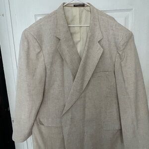 Elegant Beige Men's Blazer